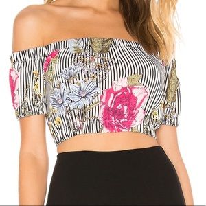 superdown crop top